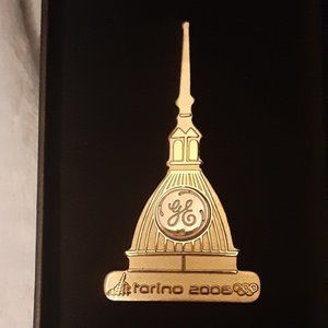 2006 Torino Winter Olympics GE Sponsor Pin
